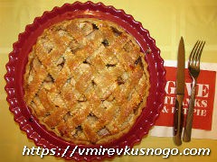 пирог из яблок