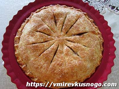 пирог из яблок