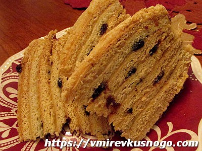 домашний медовик