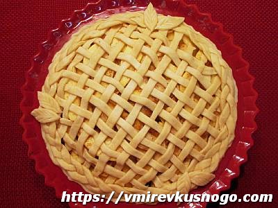 пирог из яблок