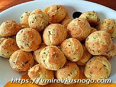 заварные пончики