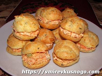 заварные пончики