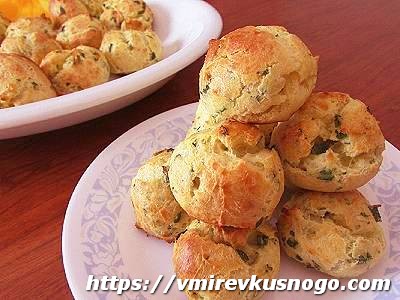 заварные пончики