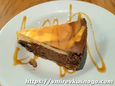 Карамельный чизкейк домашний чизкейк
