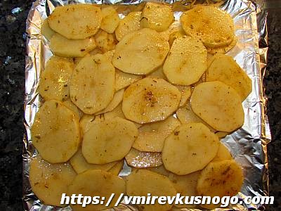 картофель запеченный в духовке