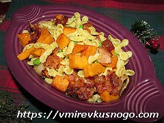 паста с беконом