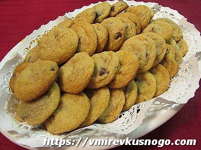 печенье с шоколадом