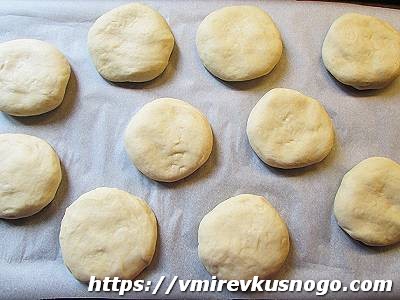 Тесто для булочек для гамбургеров домашние булочки