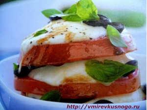 рецепт Закуска Капри