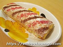 рулет со сгущенкой