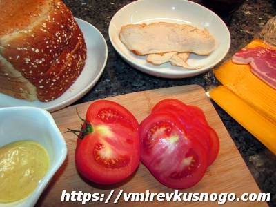 бутерброды с беконом