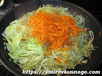 капуста с грибами