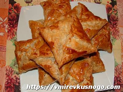 выпечка из слоеного теста
