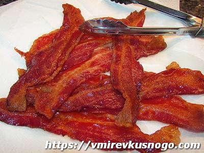 бутерброды с беконом