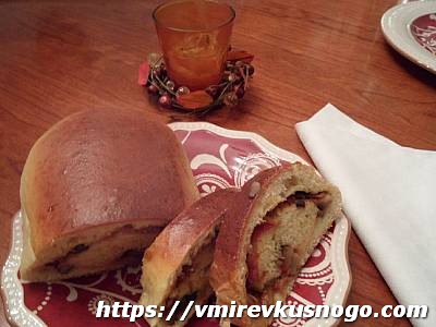 капуста с грибами