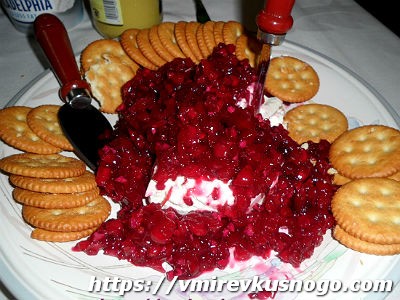 клюквенный соус