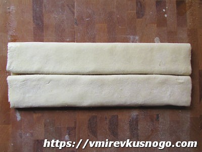 печенье из слоеного теста