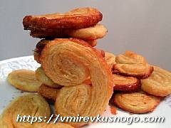 печенье из слоеного теста