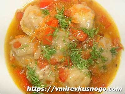 домашние пельмени