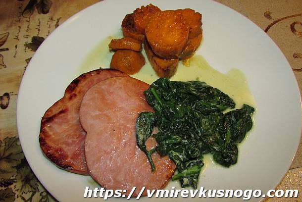 Соус из шпината