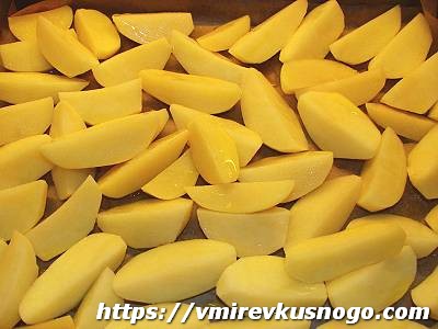картофель запеченный в духовке