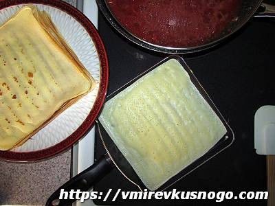 маникотти в томатном соусе