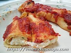 маникотти в томатном соусе