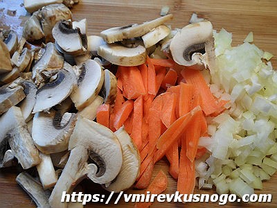 чечевица с овощами