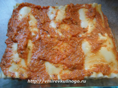 рецепт Лазанья рулет