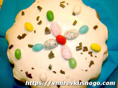 рецепт пасхального кулича