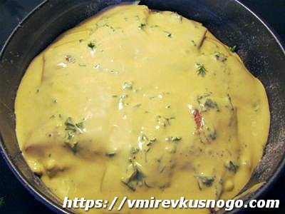 пирог с лососем