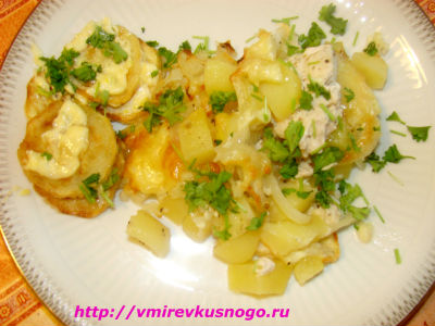 рецепт Куриное филе под сыром