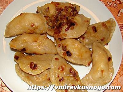 Вареники с капустой рецепт вареников