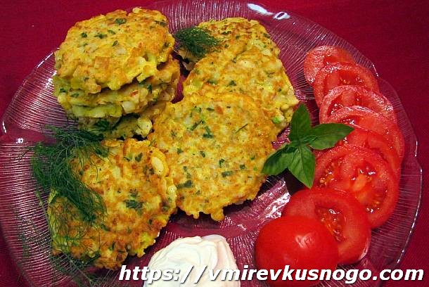 Фриттеры из цветной капусты