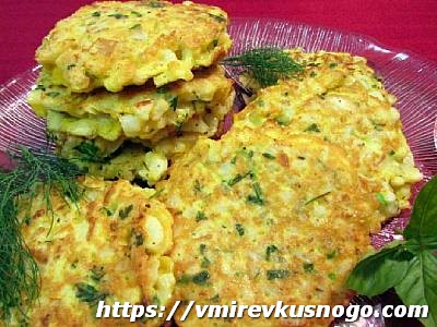 оладьи из цветной капусты