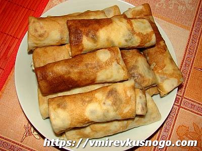 рецепт домашних блинов