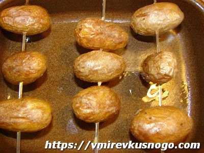 запеченый картофель