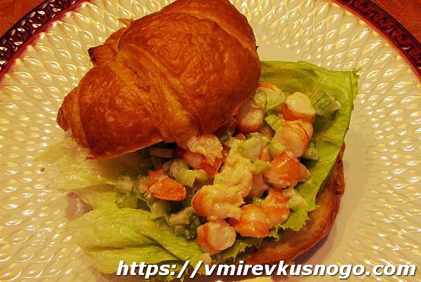 Бостонский ролл с креветками