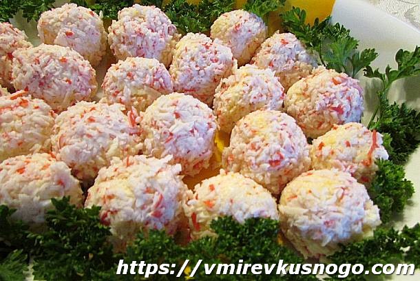 Закуска «Мятная карамель»