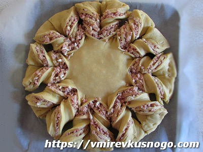 пироги дрожжевые мясные