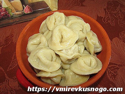 пельмени с рыбой