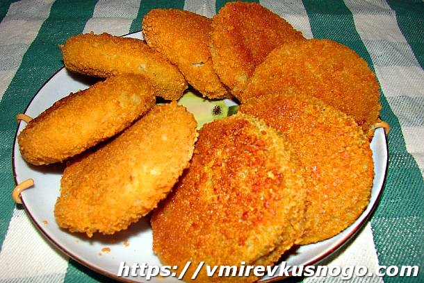 Рыбные котлеты