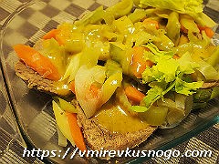 телятина с овошами