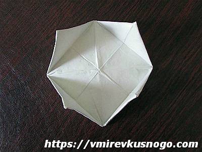 Как сделать вазу из салфетки