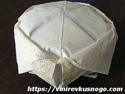 Как сделать вазу из салфетки