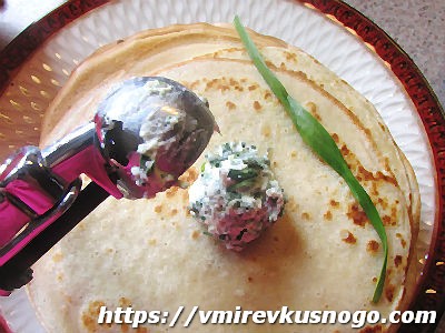 блины с начинкой