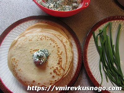 блины с начинкой