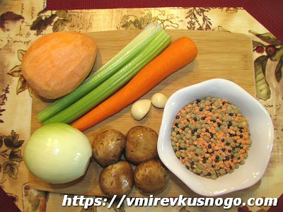 суп из чечевицы