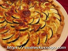 пирог с цукини