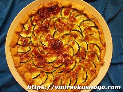 пирог с цукини